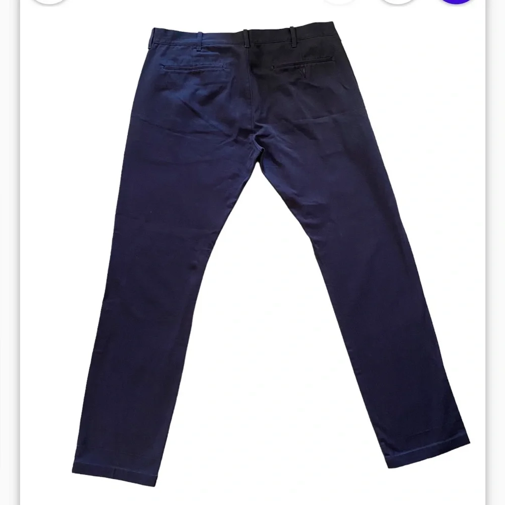 J CREW Men’s “The Driggs” Blue Casual Chino Pants 100% Cotton 36/32